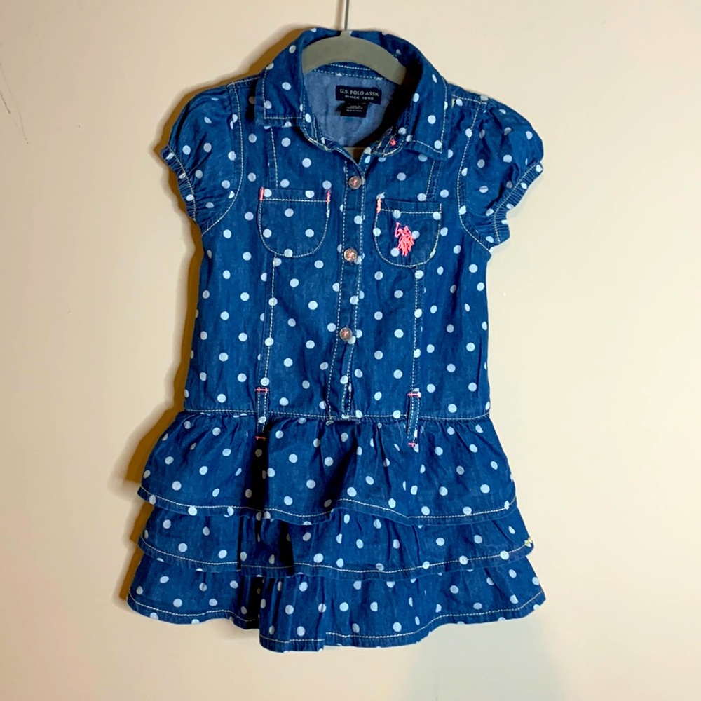 Polo Denim Dress size 3T